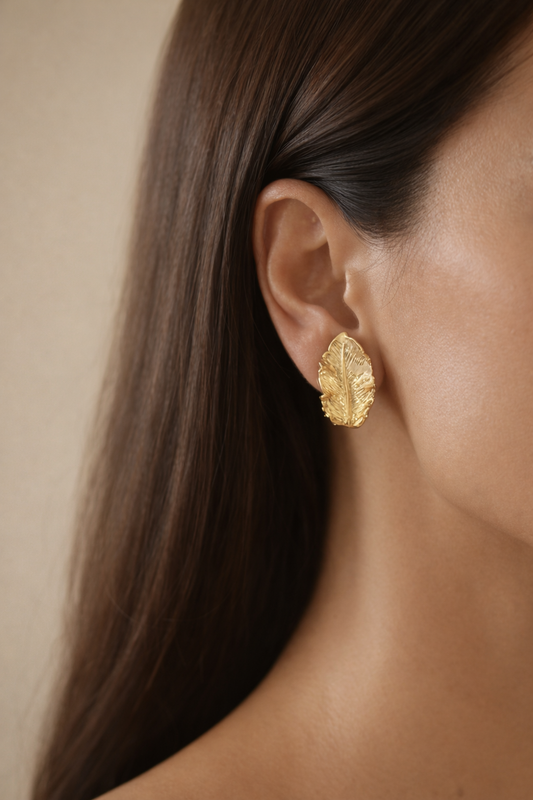 Orecchini Leaf clip