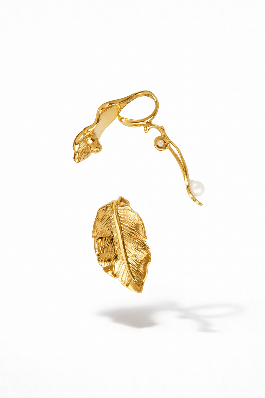Orecchini Leaf clip